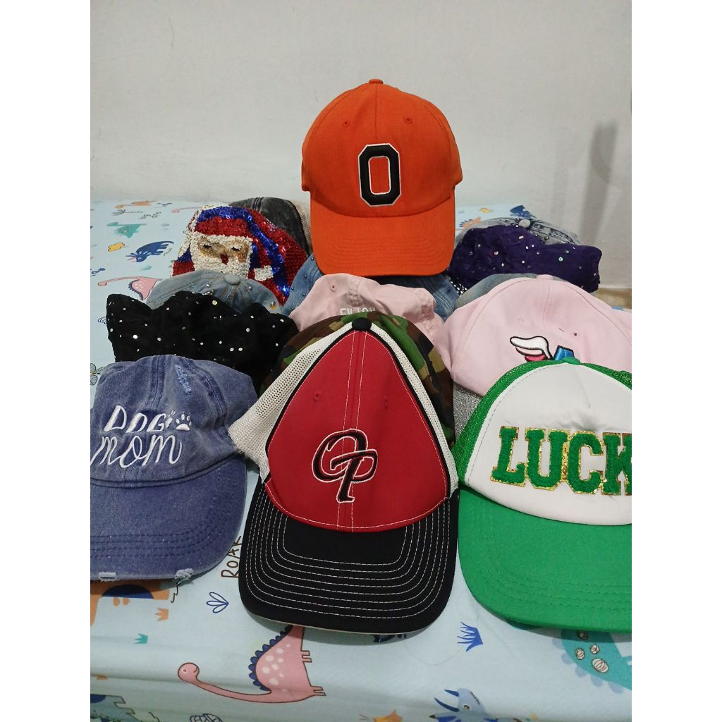 preloved topi topi tentara topi cewek topi jaring