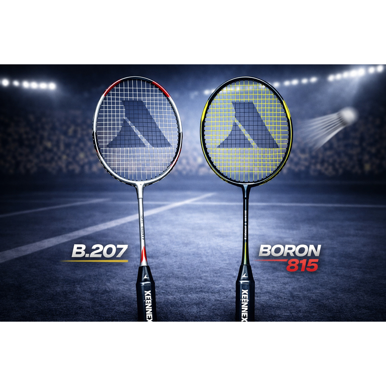 Raket Badminton ProKennex Titanium Boron Ringan Siap Pakai Bonus Tas