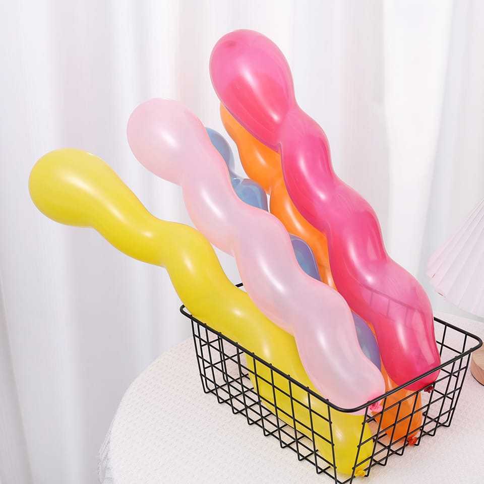 100 pcs Balon Kacang Kecil Balon Panjang