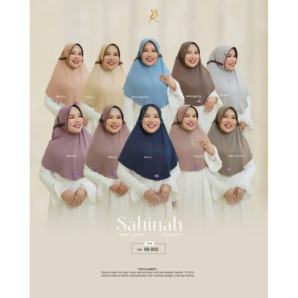 Flash Sale ‼️ Sakinah Hijab Bergo Serut Oma Gala Viral Arrafi Terlaris