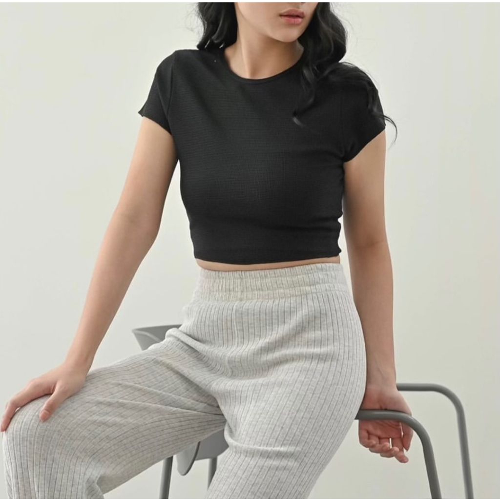Yeona waffle top