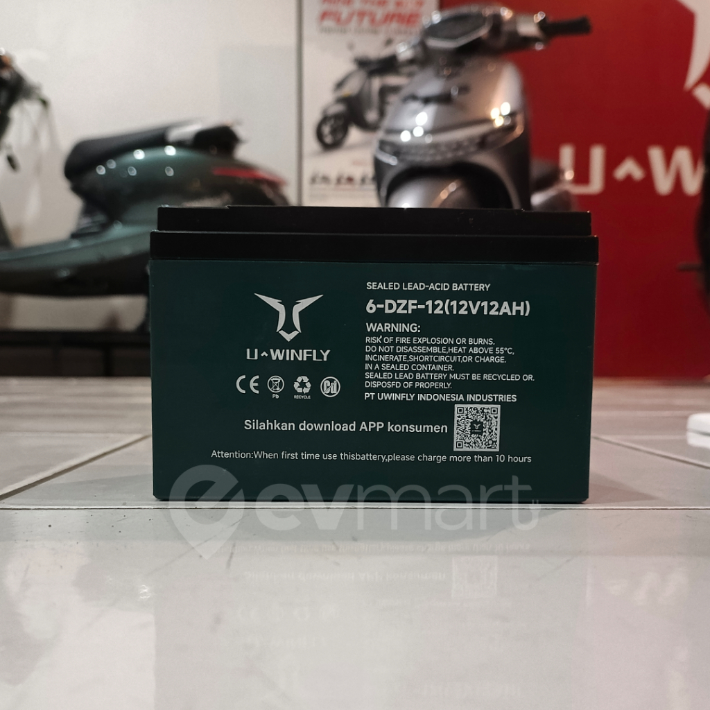 [SATUAN] AKI U-WINFLY 12V 12Ah