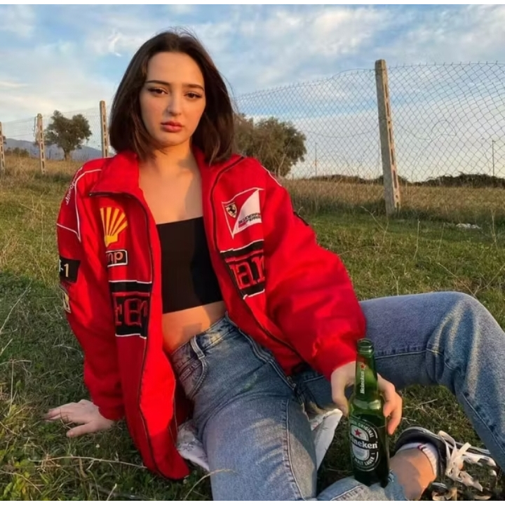 RACING JACKET FERRARI F1 ORIGINAL - NASCAR JACKET FERRARI F1