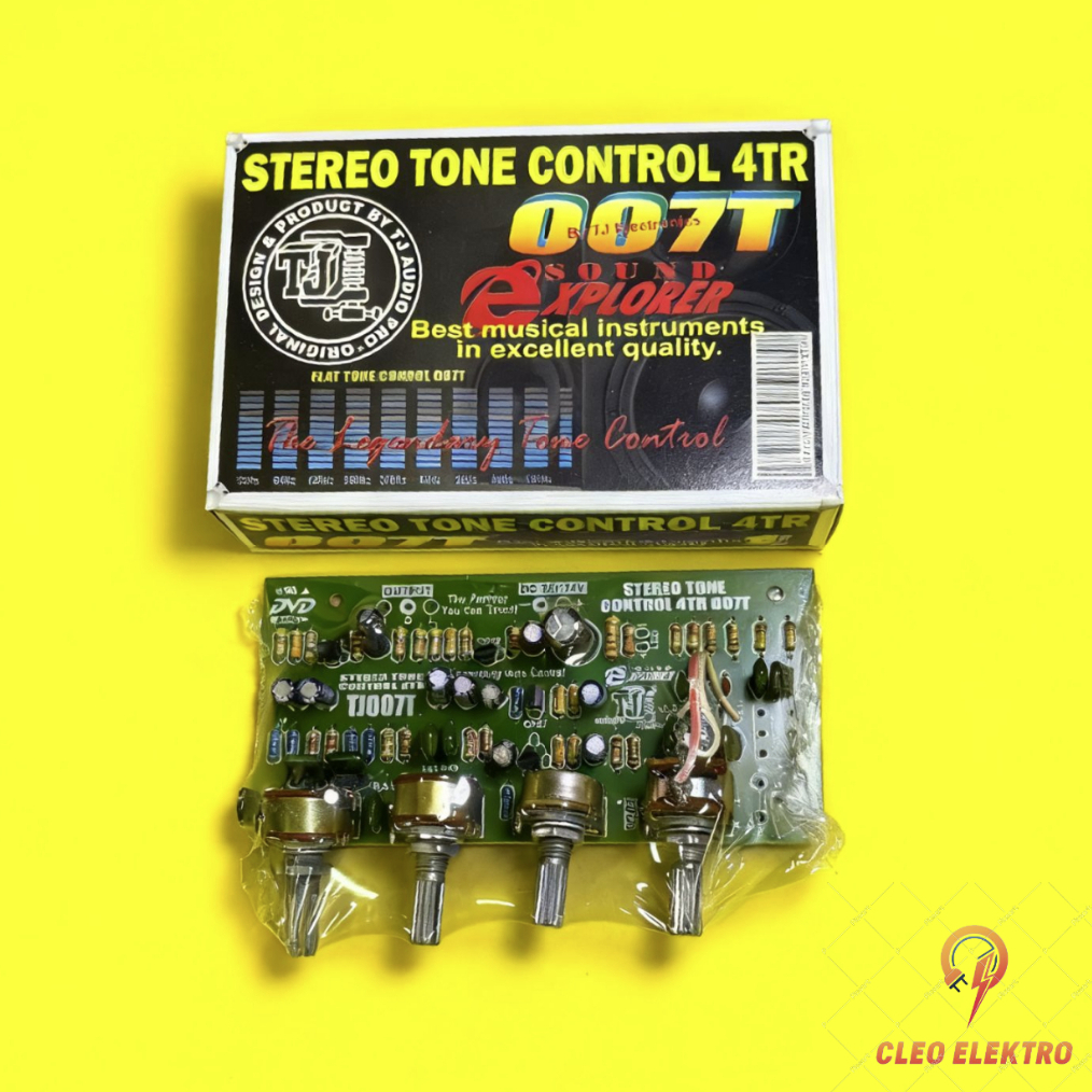 TONE CONTROL STEREO 4TR 007T TJ AUDIO PRO KIT ORIGINAL ASLI TUNE CONTROL STEREO