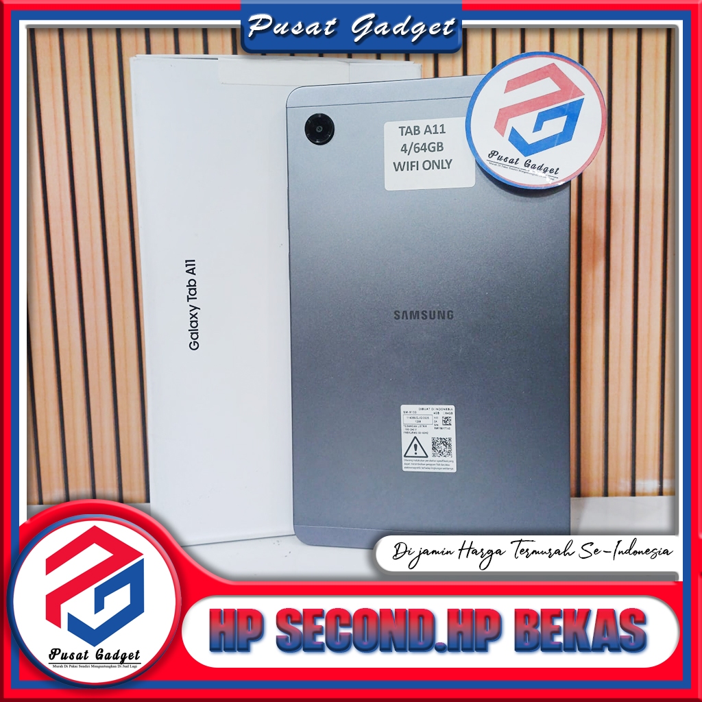 Samsung Tab A11 Ram 4 Rom 64GB Second Pusat Gadget