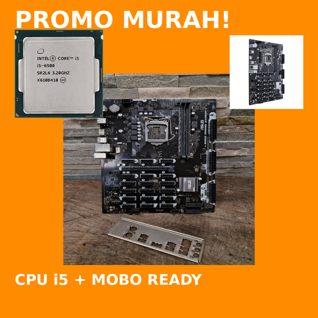ASUS B250 + PROCIE I5 6500 GEN 6 PAKETAN