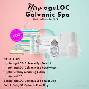 GARANSI 1 TAHUN galvanic spa baru & segel - agelocc setrika wajah galva