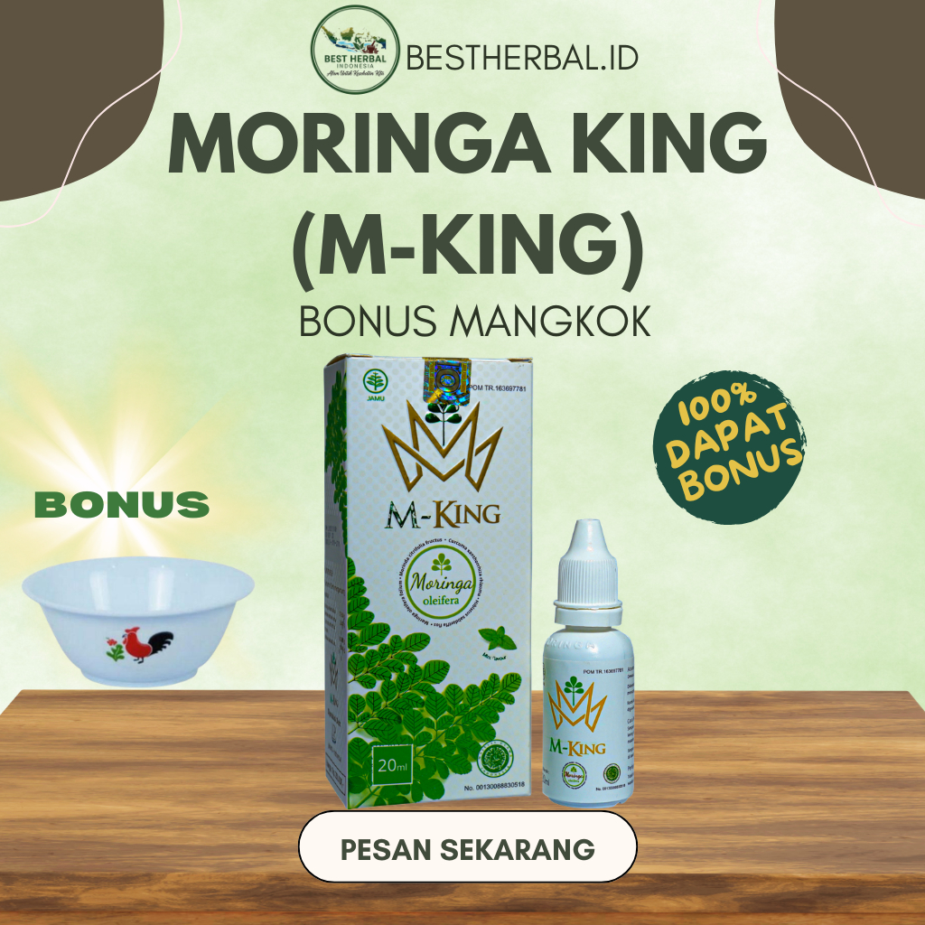 [BONUS SPESIAL] M-KING jamu Tetes - Obat Stroke, Diabetes, Gagal Ginjal, Kolesterol, Maag, Wasir |HA