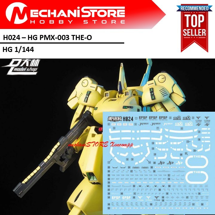 Water Decal H024 - HG PMX-003 THE-O by DL MODEL