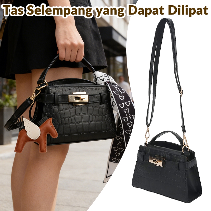 Tas Wanita Mini Elegan Tas Tangan Wanita Sling Bag Wanita Kulit Sintetis Tas Fashion Wanita Modern