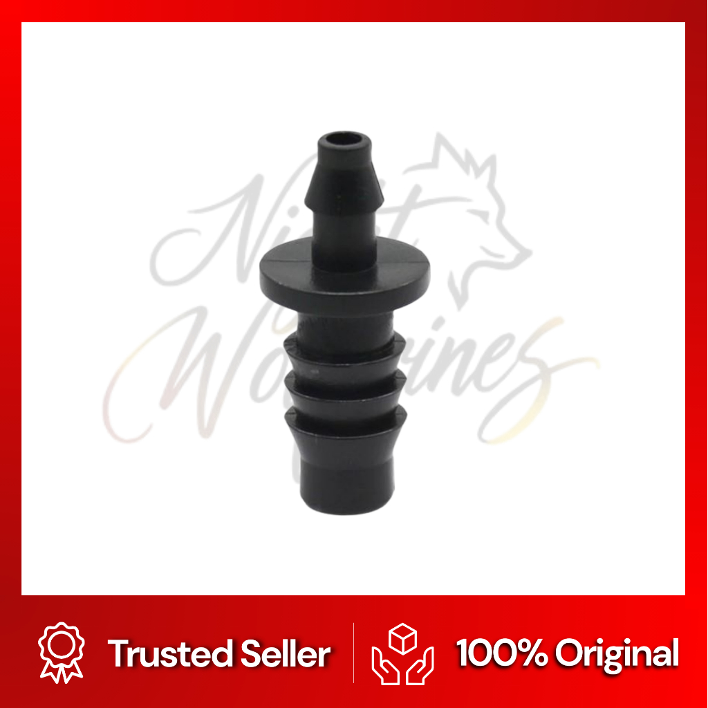 Reducer 11 Mm Ke 7 Mm / Nepel Selang Pe 11 Mm Ke 7 Mm /Nepel 11Mmx 7Mm