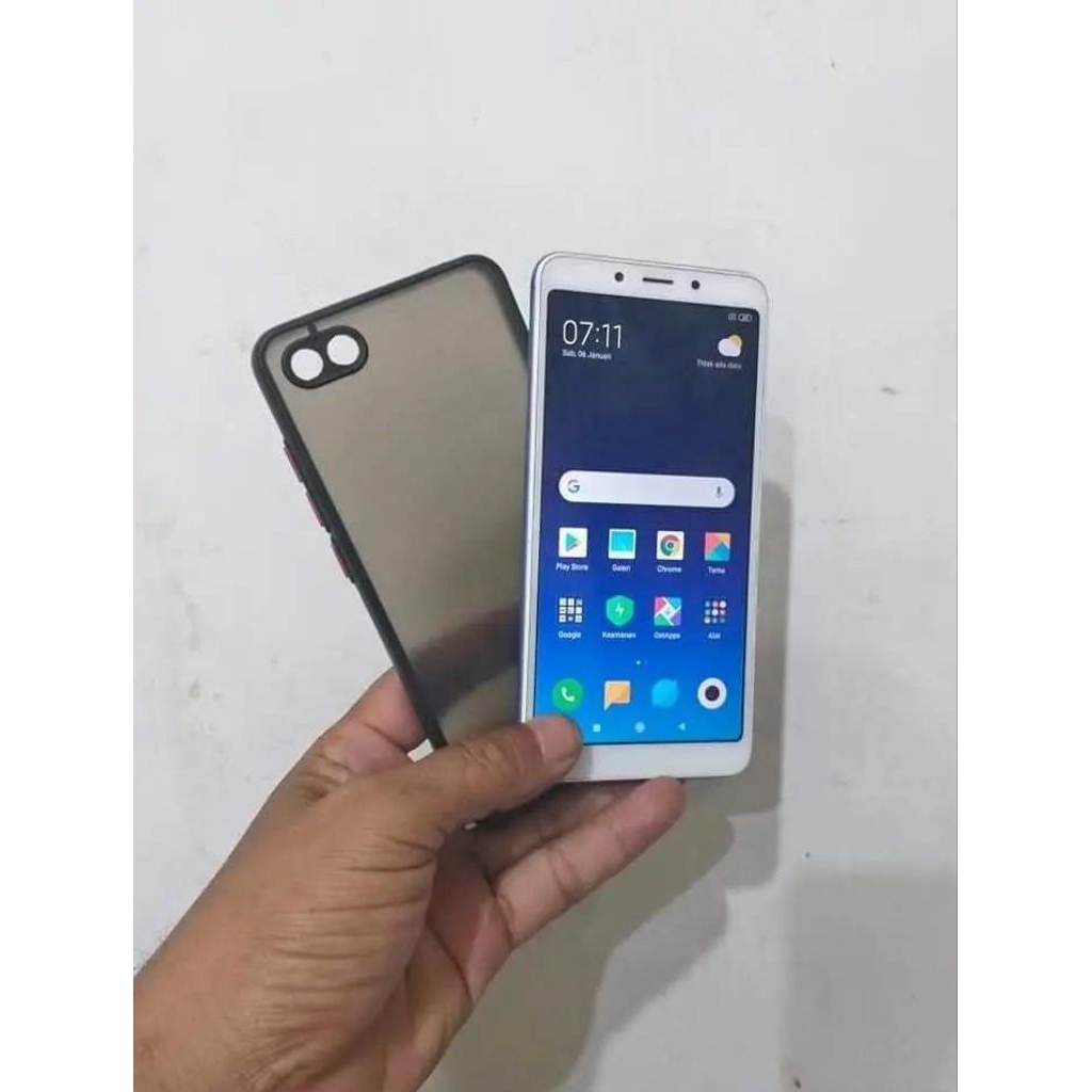 Xiaomi Redmi 6a handphone second berkualitas normal siap pake mulus no minus