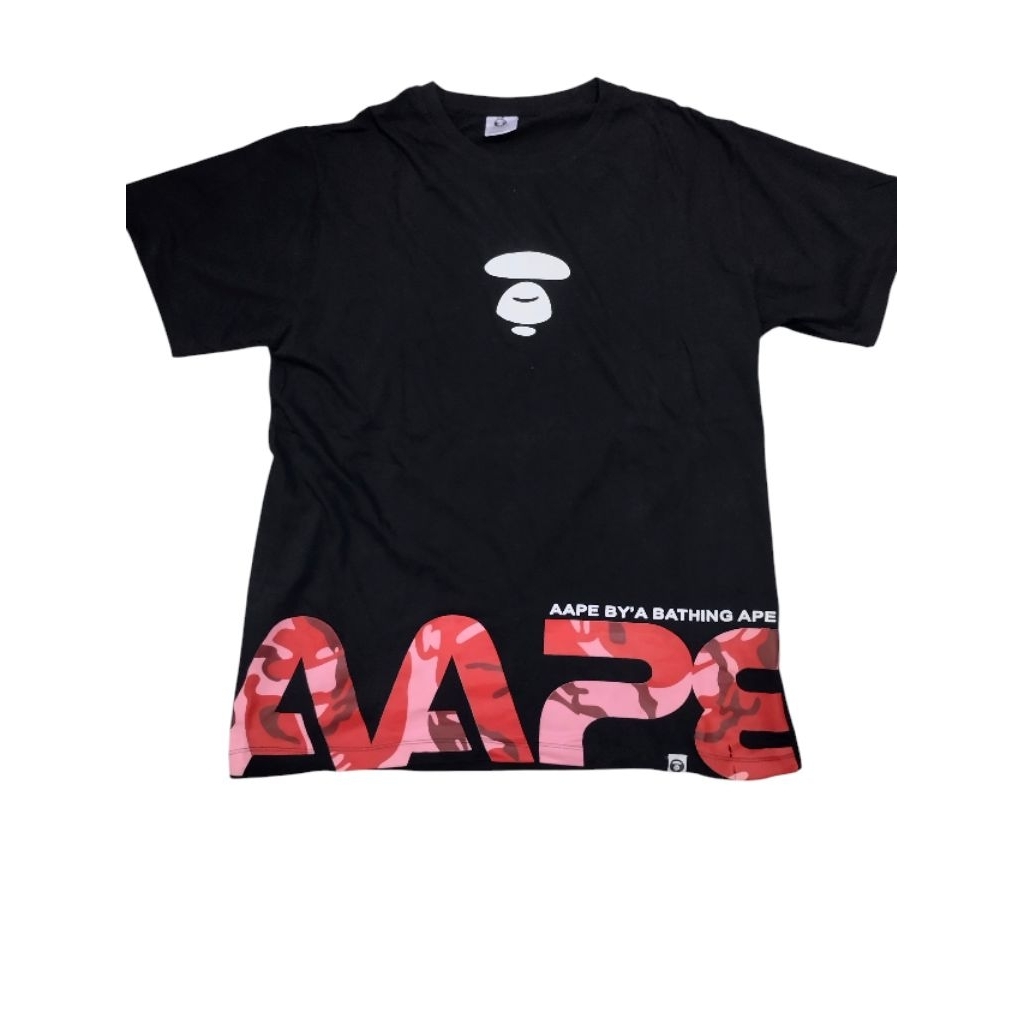 bundling Kaos Aape ori + Kaos Polo Giordano Ori