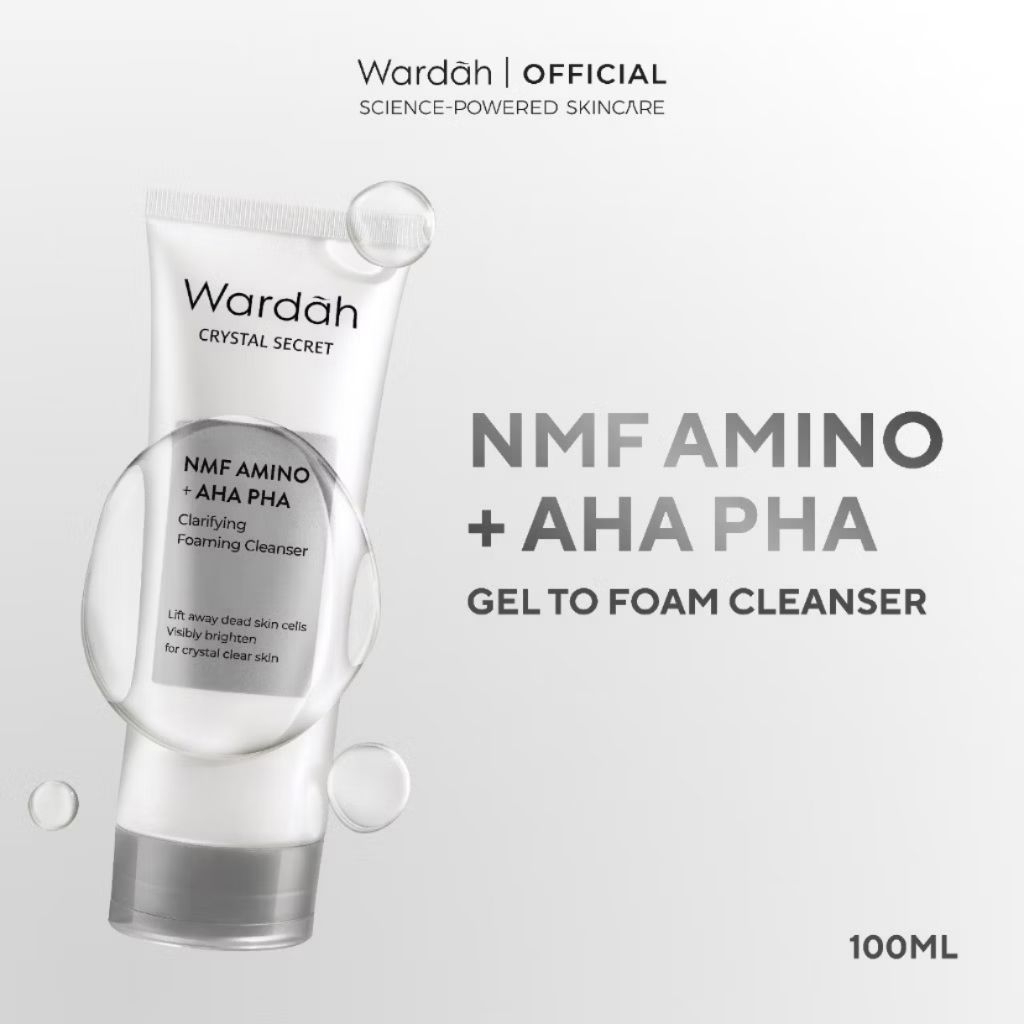 Wardah Face Wash Crystal Secret | Wardah Hydra Rose Face Wash