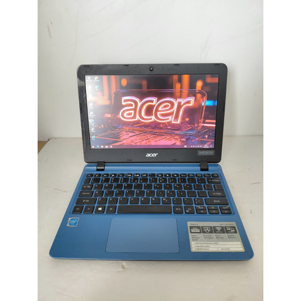 Intel N4020 Gemini Lake Ram 4GB Hardisk 500GB Intel UHD Graphics 600 Acer Aspire 3
