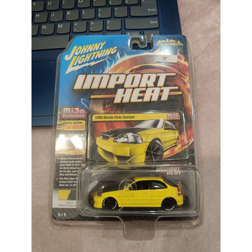 johnny lightning 1998 honda civic custom
