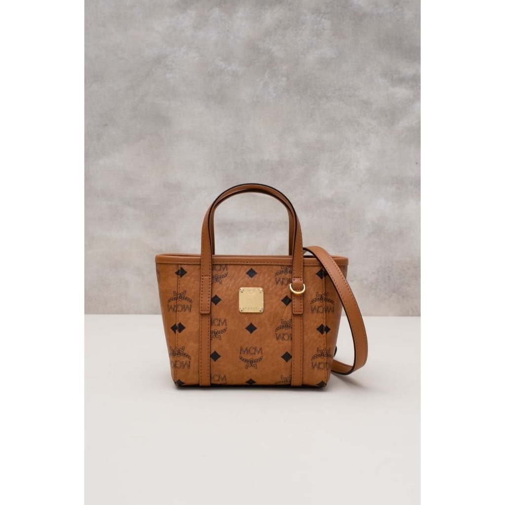 MCM To*ni X-mini tote bag
Cognac