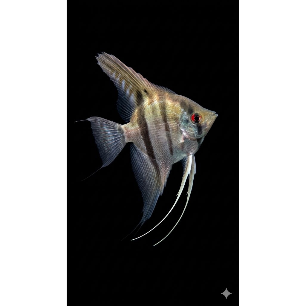 hiasan manfish altum/tricolor/blue pinoy