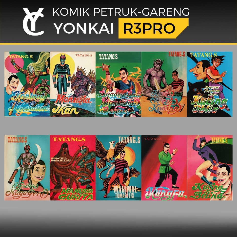 Komik Petruk Gareng (311.320) -  KESATRIA NAGA GENI KONTRA KEJAHATAN KUCING BETINA KUCING IBLIS KUNG