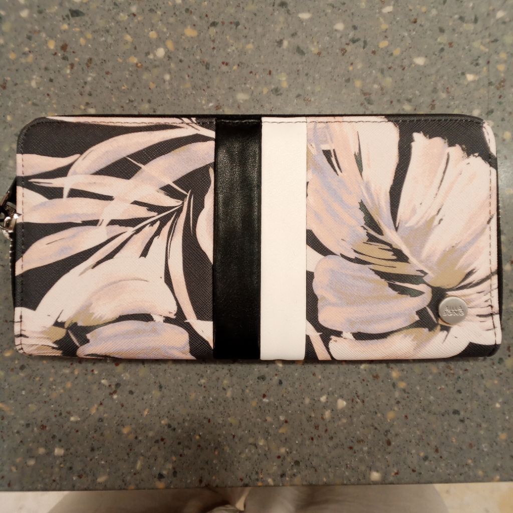 Dompet Billabong Original Black Floral