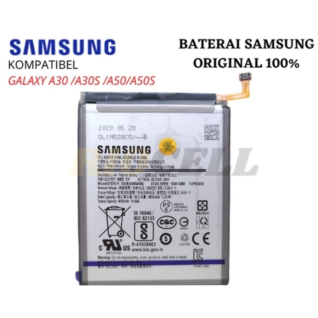 Baterai Samsung A20 A30 A30S A50 A50S Battery Samsung Galaxy