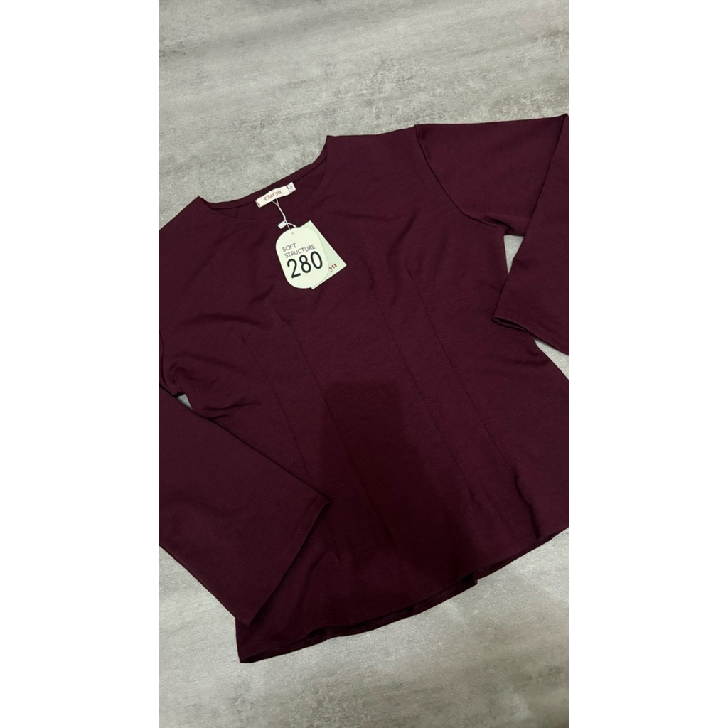 Claryn - Lucy Top burgundy