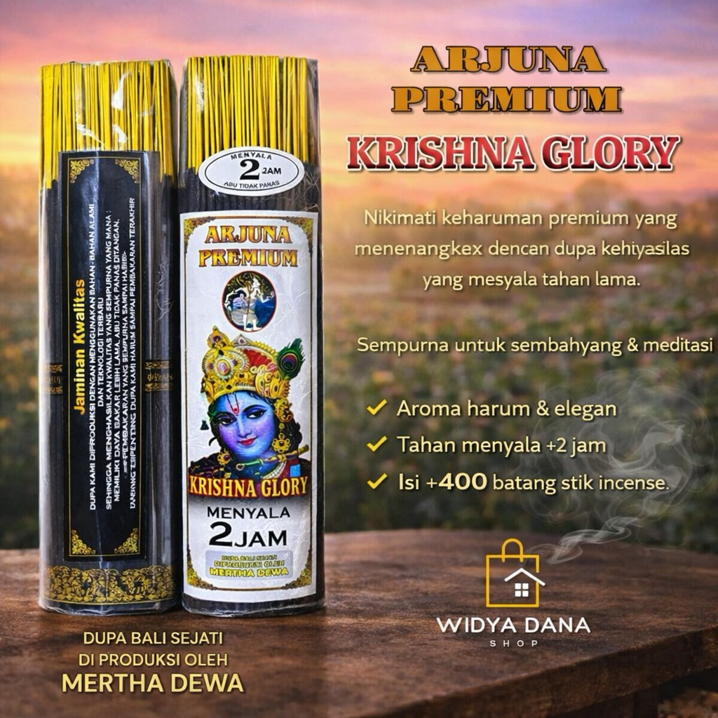 Dupa ARJUNA PREMIUM 1kg - KRISHNA GLORY
