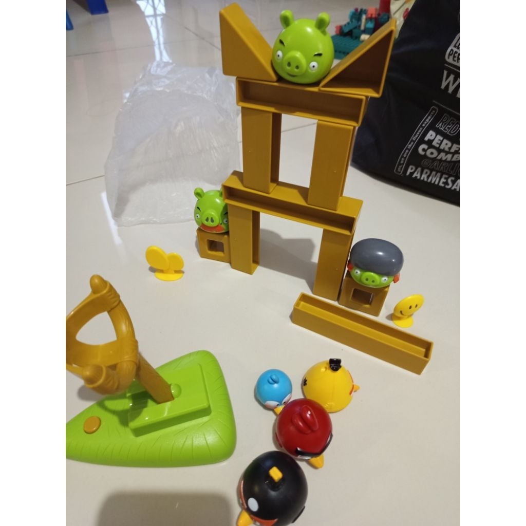 Angry birds Knock on Wood mainan angry birds preloved