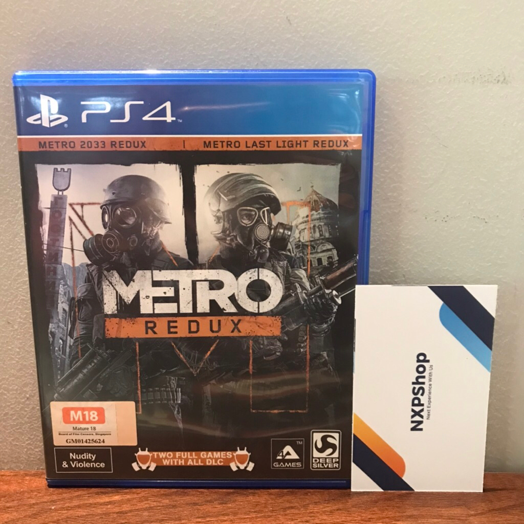 PS4 Metro Redux Seken /Bekas 2nd Playstation 4
