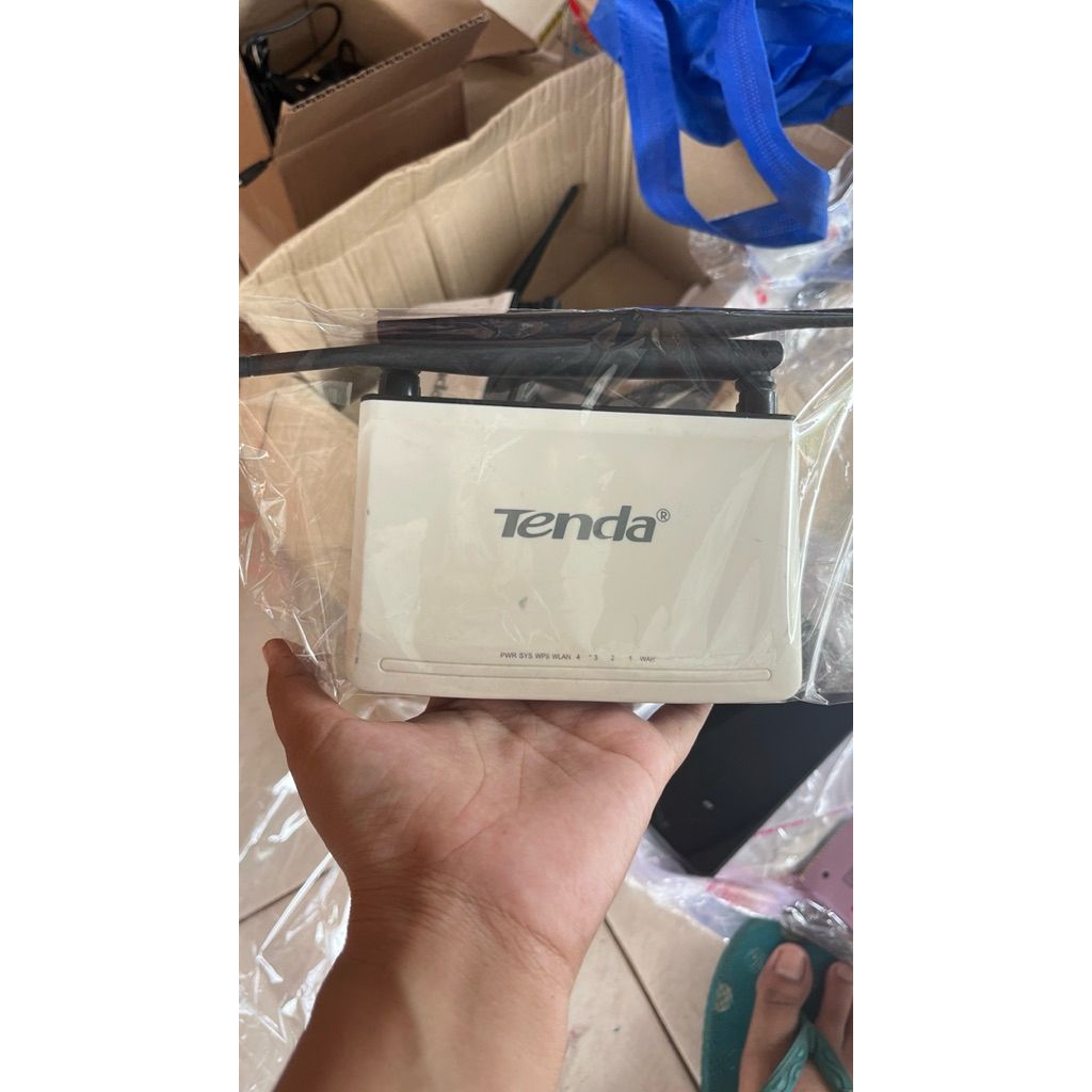 Tenda Wifi N300 Router 300Mbps Wireless English second