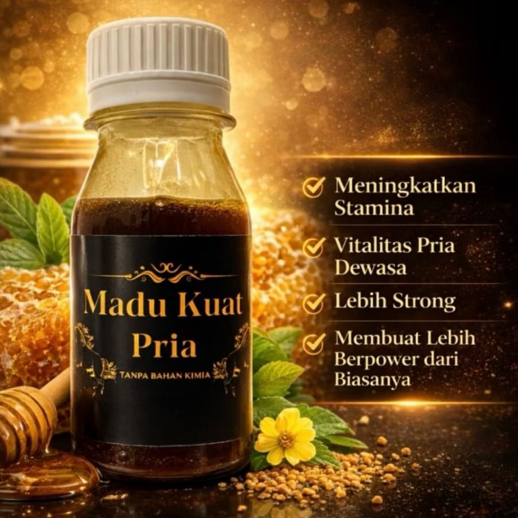 madu Kuat pria- madu sistem imun pria- healthy sirup honey untuk kesehatan optimal