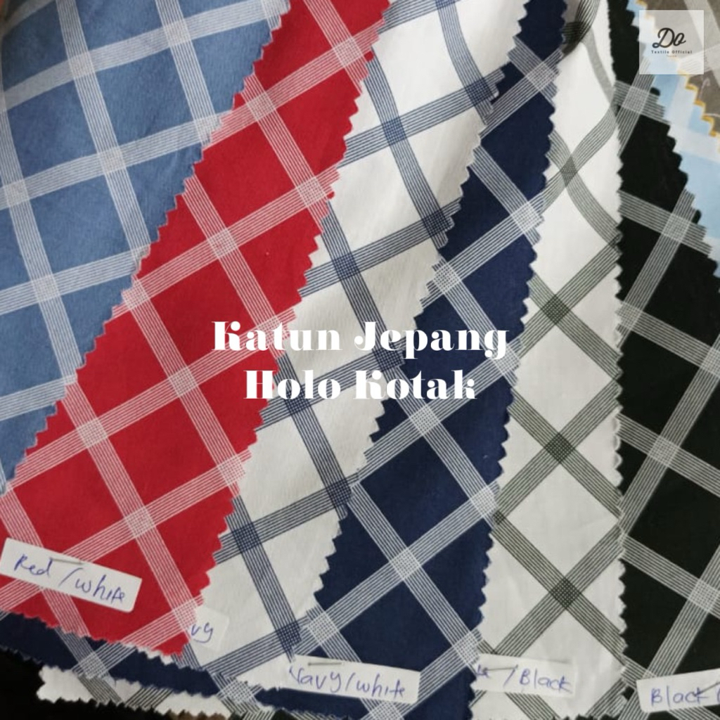 KAIN KATUN JEPANG HOLO KOTAK TOKAI SENKO