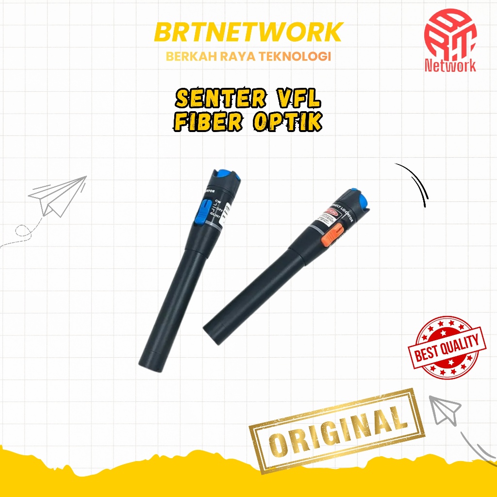Senter Laser VFL (Visual Fault Locator) Fiber Optik