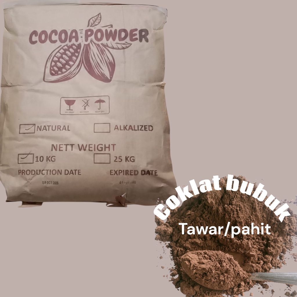 1KG BUBUK COKLAT ORIGINAL / COKLAT BUBUK TAWAR