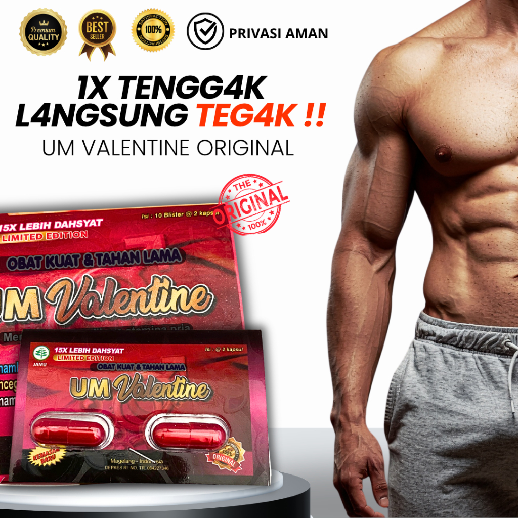 UM VALENTINE KAPSUL - JAMU URAT MADU ORIGINAL KAPSUL UM VALENTINE SACHET KEMASAN EKONOMIS