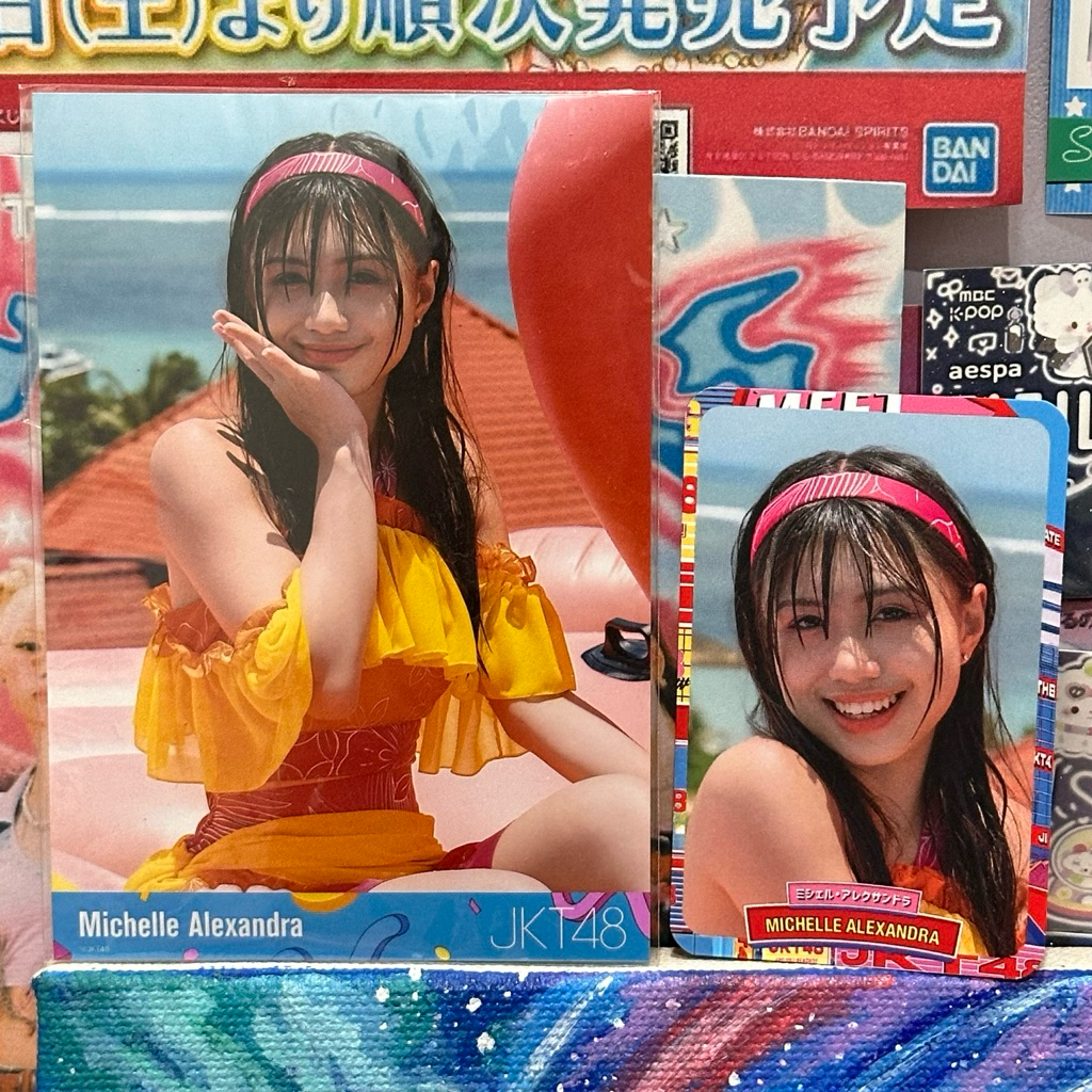 wts jual photocard official michie jkt48 michelle alexandra photopack pp official sister reunion mee