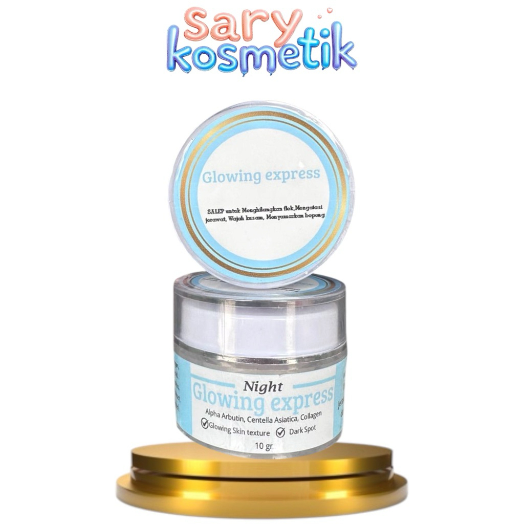 pu] TK SKIN night glowing express original ampuh untuk flek dan noda membandel bersih dan cerah