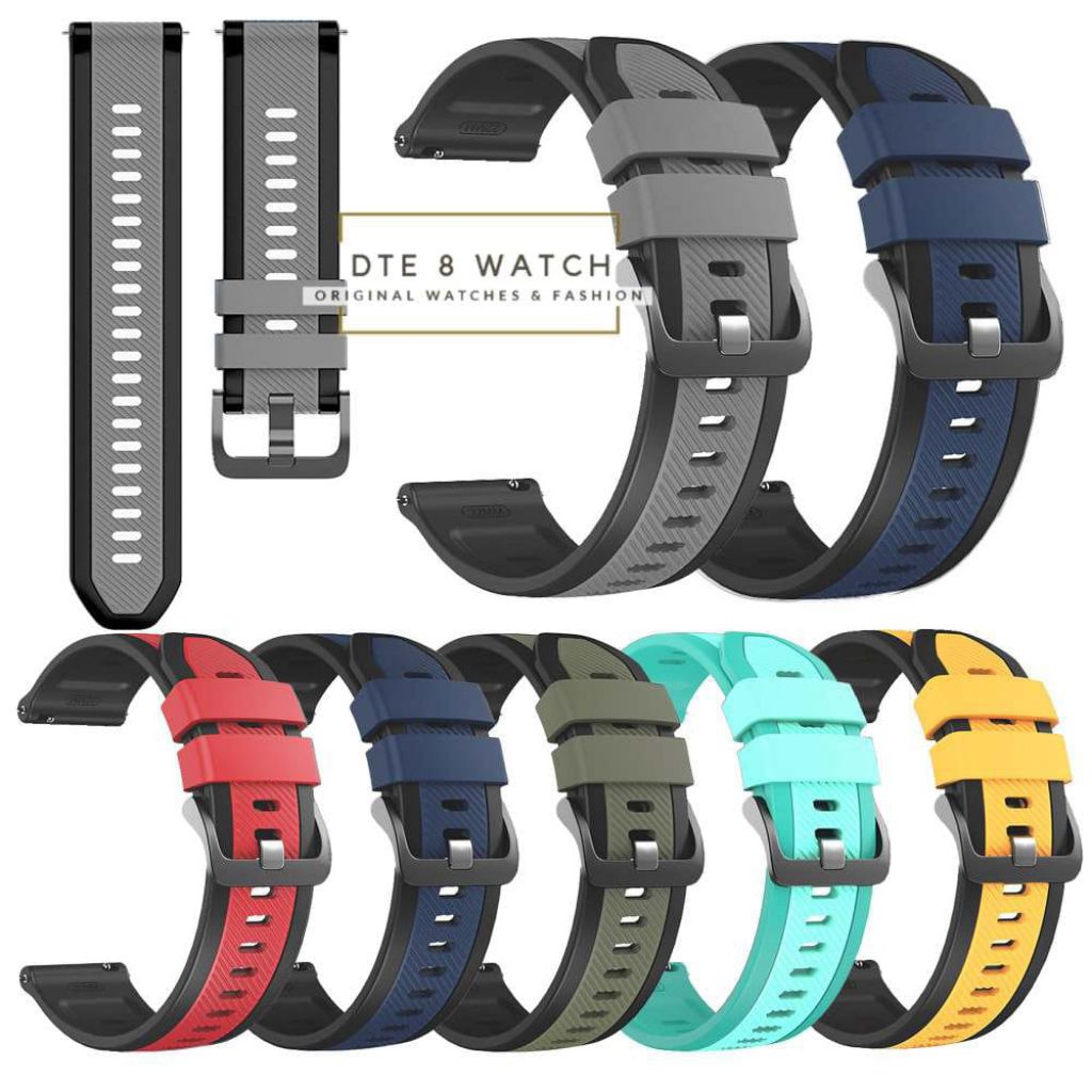 Strap Supercalla DM56 Supercalla HK08 Supercalla Y25 Supercalla P106 Silikon Rubber 22mm Vz Quick Re