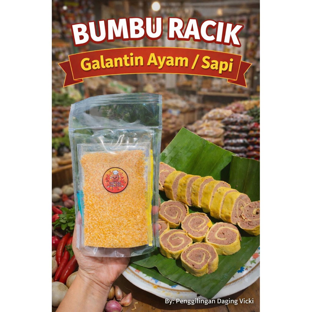 BUMBU RACIK GALANTIN SAPI / AYAM 1KG