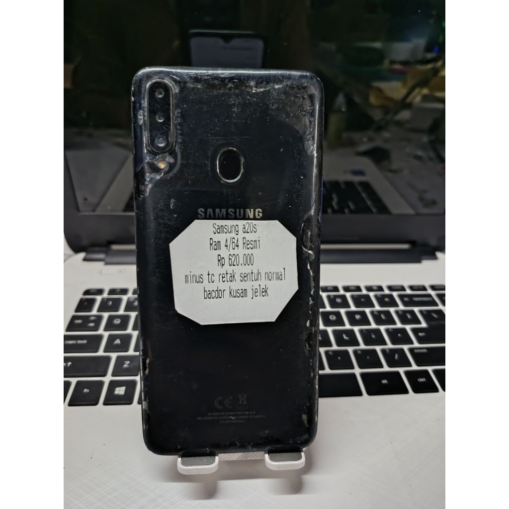 Samsung a20s Ram 4/64 Resmi minus deskripsi cek