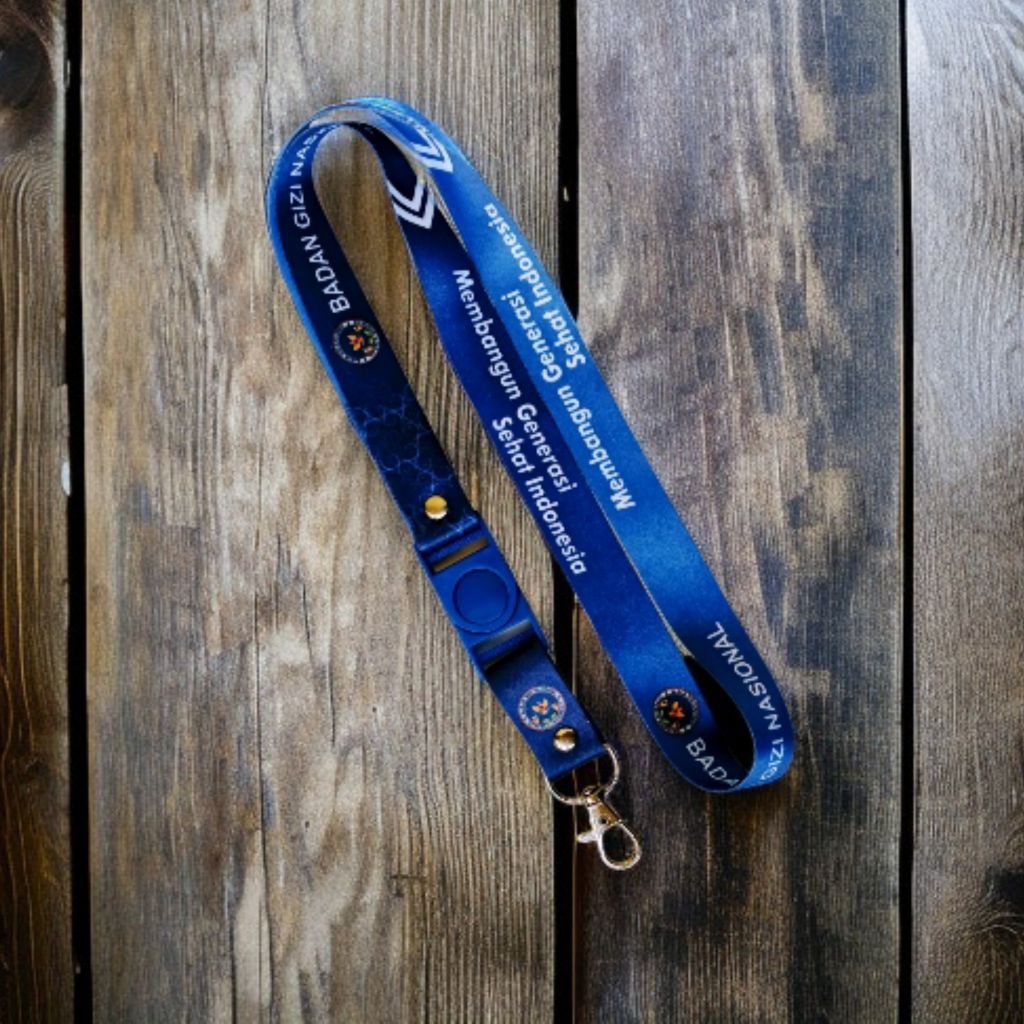 Tali BGN Badan Gizi Nasional id card lanyard nametag MBG BGN
