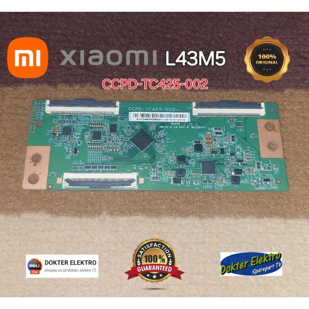 TCON XIAOMI L43M5-CCPD-TC425-002 ORIGINAL