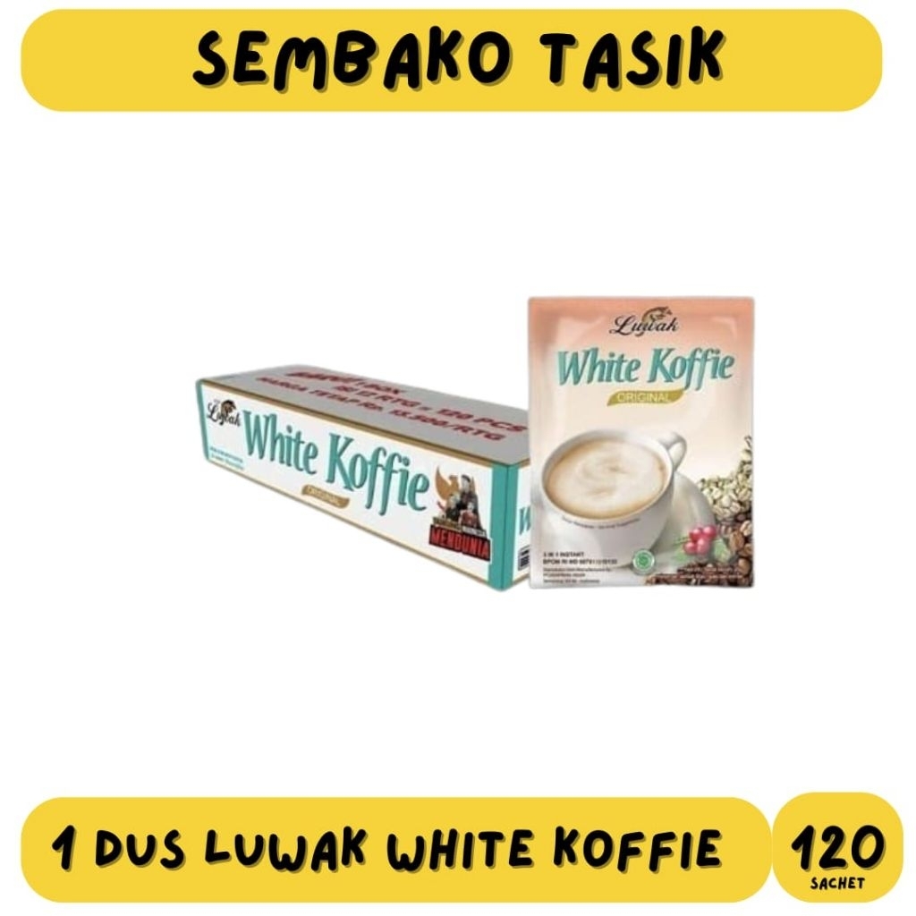 luwak white koffie 1 dus