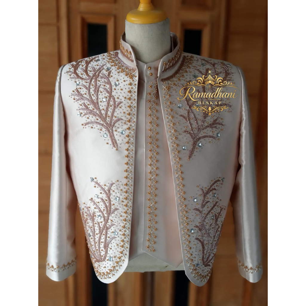 Beskap Pengantin Jawa||Beskap Solo||Beskap payet modern