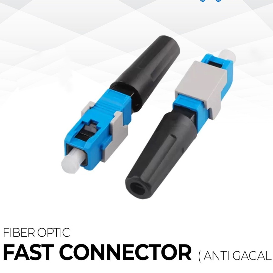 Fast Connector FO Fiber Optic Anti Gagal isi 10pcs