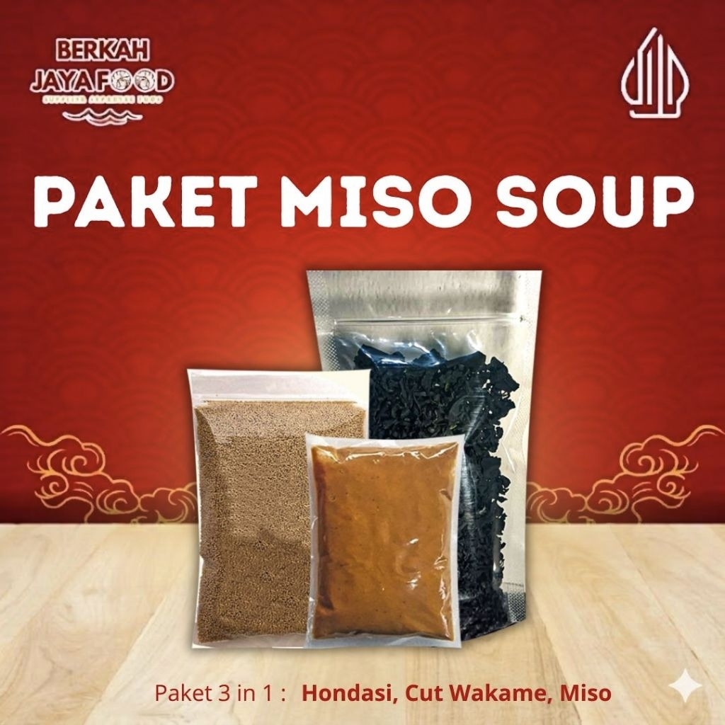 Paket Miso Soup Ramen Kuah Ramen Halal