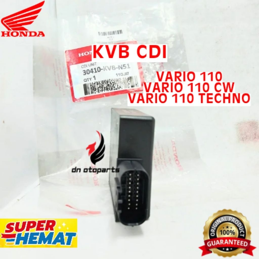 CDI ORIGINAL HONDA KODE KVB, CDI VARIO 110 CW, CDI VARIO 110, CDI VARIO 110 TECHNO

