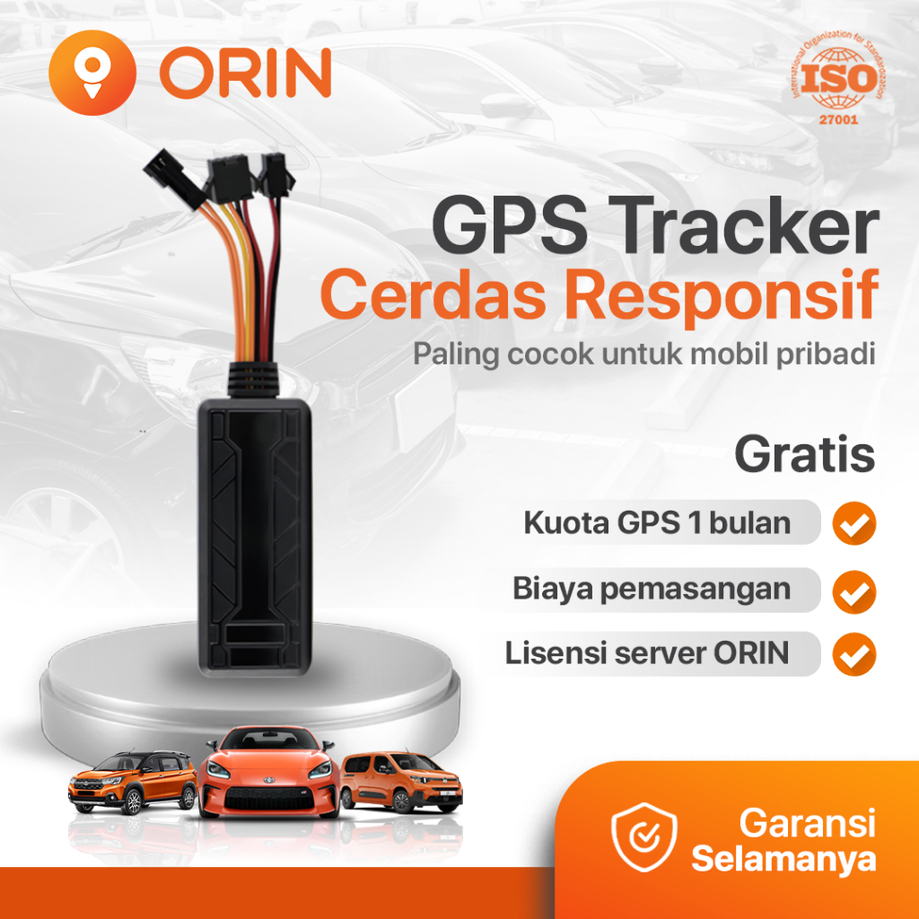 ORIN OBU V GPS Mobil Pribadi Matikan Mesin Jarak Jauh Alat Pelacak Lokasi JPS Tersembunyi Real-Time 