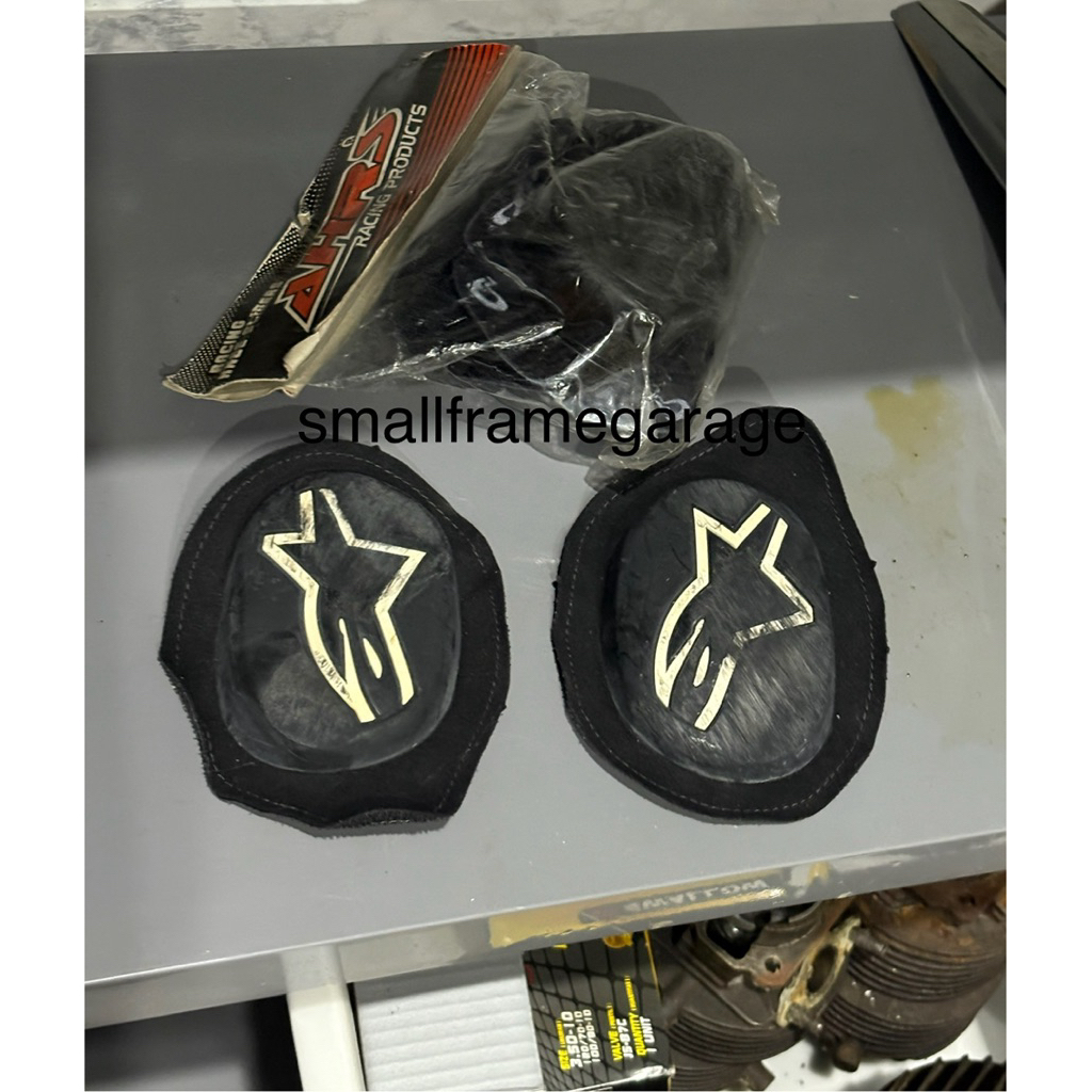 sliding pad alpinestar 2nd dan ahrs baru semua borongan sesuai foto