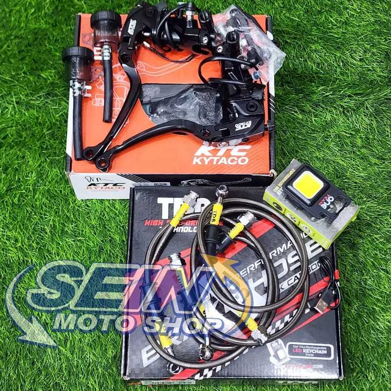 Paket Master Rem Selang Rem Ktc Kytaco V2 Xmax Abs Selang Rem TDR XMAX Original